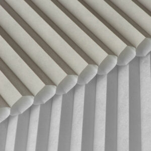 HONEYCOMB TRANSPARENT / 206714/TRANSPARENT/PLISA / LIGHT GREY